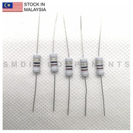 10PCS 91R ±5% 1W, Through Hole Resistor