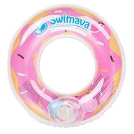 【洗澡玩具】Swimava迷你粉紅甜甜圈洗澡玩具-1入(size:11x11cm)