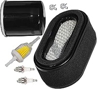 HIFROM Air Filter Combo Oil Fuel Filter Spark Plug Tune Up Kit Compatible with Kawasaki FD440V FD501