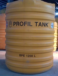 Spesial Profil Tank Bpe 1200 Liter / Toren / Tandon / Tangki Air Hdpe