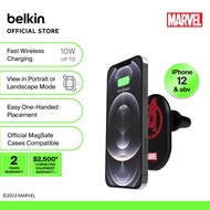 Belkin WIC004qcNCBK-DY Marvel Series BoostCharge Magnetic Wireless Car Charger 10W + 1.2M cable, wit