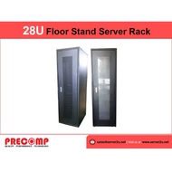 [CUSTOM BUILT] ST Rack 28U Floor Stand Server Rack (Perforated/Perspex) (ST-FS2866)