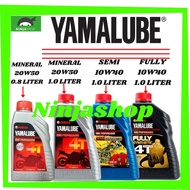 YAMALUBE FULLY SYNTHETIC ENGINE OIL 1L 10W40 4T SEMI BLUE MINERAL 20W50 YAMAHA OIL MINYAK HITAM COOLANT + FILTER ORI