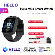 HELLO M04 Smart Watch 4G LBS SIM Card HD Video Call AI Assistant Waterproof Smartwatch Gift For Kids