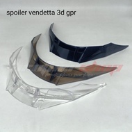 Kyt vendetta 3d gpr pnp helmet spoiler FALCON 2 and FALCON fr