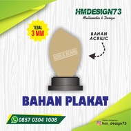 BAHAN PLAKAT ACRILIC POLOS / BAHAN ACRILIC PLAKAT SIAP RESIN