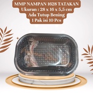 (10 Pcs) MMP TRAY 1628 PLATES | Mica Tray Mica Cake/ 28x16x5.5/ Mica Gift/ Box Stand
