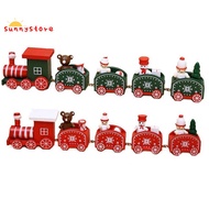 Christmas 4 Knots Train Ornament Christmas Decoration for Home Kids Gift Natal Navidad Noel Xmas Decor New Year