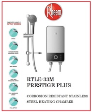 Rheem RTLE-33M Prestige Plus Instant Shower Heater