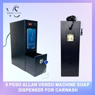 5 PESO ALLAN VENDO MACHINE SOAP DISPENSER FOR CARWASH