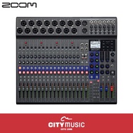 Zoom LiveTrak L-20 20-Channel Digital Mixer / Recorder for Podcasting &amp; Music Creation with optional Carrying Case