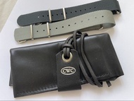 CWC leather watch pouch and 20mm NATO straps