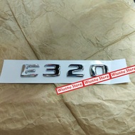 Wiusnu Store - "E320" Writing Emblem / Mercedes Benz Letter Emblem