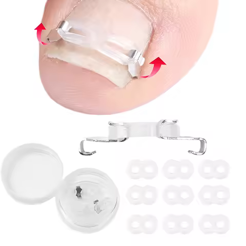 Premium 1/2 Set Ingrown Toenail Corrector Tools Pedicure Recover Embed Toenail Treatment Professiona