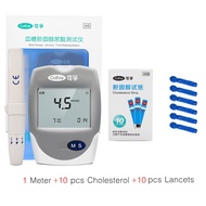 Cofoe 3 in 1 Cholesterol Uric Acid Blood Glucose Meter Blood sugar monitor Household Glucometer Kit 