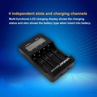 Liitokala Lii-500 18650 26650 21700 4-Slot LCD Smart Universal Battery Charger