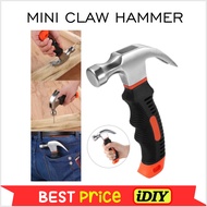 Small Claw Hammer Mini Stubby Nails Tool Bright Polished Head Comfortable Soft Handle / Tukul Mini /