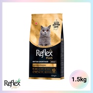 Reflex Plus Adult Cat Food 1.5 kg – Breed-Specific Formula / British Shorthair & Persian Adult