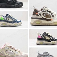 Ocai Vibe รองเท้าความสูงที่เพิ่มขึ้นหนาผู้ชายและผู้หญิงรองเท้าผ้าใบคู่ลำลองทนทานต่อการฉีกขาดรองเท้าก