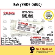 97007-06020 RXZ / Y125ZR Bolt Flange Shift Arm / Kick Crank Stopper / Screw Skru Shift Arm / Fuel Ta