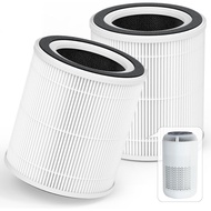 2 Pek Penggantian Penapis K03 |   Sesuai dengan Penapis Udara HEARBOBO K03 |   Penapisan 3 Peringkat