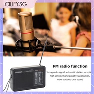 [Cilify.sg] Mini AM/FM Radio AA Battery Powered Full-wave Band Emergency Radio Receiver