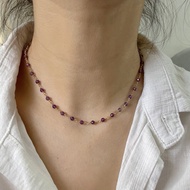 M&W | Amethyst 14k Gold-filled Necklace