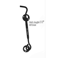 [Per Pcs] Round Wind Rights SS, BLACK, SILVER SN, PROJECT 6", 8", 10"