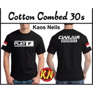 PLAT F T-SHIRT CIANJUR INDONESIA PLAT F T-SHIRT