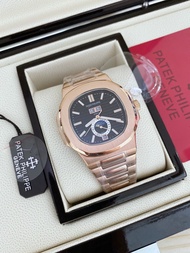 Patex Rosegold with the black face  new collection watch of AK Best Time