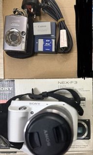 「不議價/順豐到付」:Canon IXUS 850 IS, Sony NEX-F3K 相機套裝