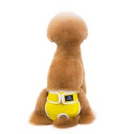 HATELI Pet Physiological Pants Dog Clothes Female Dogs Menstrual Pants Female Dog Panties Pure Color