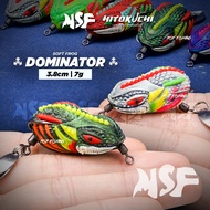 [MSF] Hitokuchi Dominator Soft Frog 3.8cm 7g | Umpan Katak Tiruan Casting Haruan EXP Fishing Lure