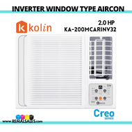 KOLIN KA-200MCARINV32 2.0HP CREO Full DC Inverter Window Type Aircon