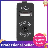 Car USB AUX In Plug Auxiliary Input Socket Adapter for     E81 E87 E90 F10 F12 E70 X4 X5 X6