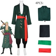 One Piece cosplay Costume Zoro COS Costume Wano Country Zoro Two Years Later Role Playing Costume