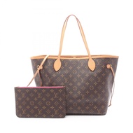 【二手】LOUIS VUITTONNeverfull MM Monogram Pivoine 手提包 M41178 Pivoine PVC 塗層帆布皮革 Neverfull MM