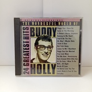 #U254-66 CD TERPAKAI [BUDDY HOLLY - THE WONDERFUL WORLD OF BUDDY HOLLY 24 GOLDEN HITS] USED CD #U254