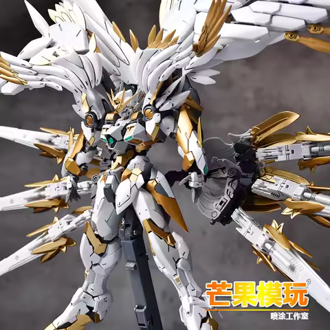 IN STOCK DABANN MG 1/100 Model 8820 WING ZERO Golden White Special coating plating Mobile Suit Kids 