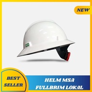 LOKAL MSA Helmet MSA Project Safety Helmet Fullbrim Local Fastrac + Tedagu MSA Fullbrim Helmet/