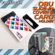 OBU Cover with Card Holder for SG Cars