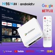 H96Max H618 Plus TV BOX Android 14.0 Youtube Netflix 2/4GB+16/32/128GB Bluetooth 5.4 DLNA Wifi Box