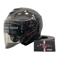 Caberg Limited Edition Flyon Estremo Carbonio Gloss Helmet (FREE HEVIK HELMET BAG)