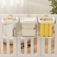 3 Pieces Crate Hanging Storage Basket Space-Saving Hanging Storage Basket Crate Organizer Rectangula