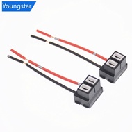 【FY】  2Pcs H7 LED Headlight Socket Adapter Wiring Harness Sockets Car Wire Connector Cable Plug For 