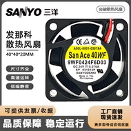 Brand New Sanyo 9WF0424F6D03 A90L-0001-0507#A 4020 4CM 24V Fenaco Fan