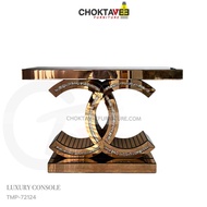 โต๊ะคอลโซล กระจก 120 cm. (MIRROR Series) รุ่น TMP-72124 [Trio Collection]