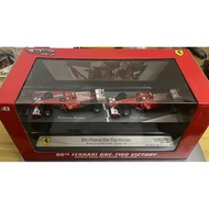 [Brand New Unopened] HotWheels HotWheels 1/43 Ferrari 80th Times 1-2 Brought Back Commemorative Doub