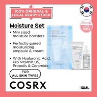 COSRX Hydrium Moisture Set Travel Kit Hydrating Hyaluronic Acid 2x10ml Hylauronic Acid Hydrating Moi