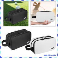 [AmlesoaeMY] Golf Ball Carry Bag Pouch Outdoor Sports with Handle Strap Valuables Pouch